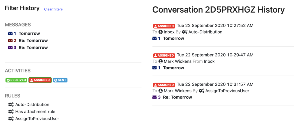 Filtered-Conversation-History